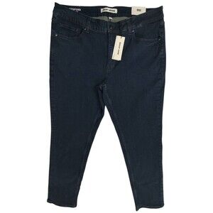 DKNY Mens Jeans 36x32 Bedford Slim Fit Stretch Denim City Blue DK15DB100 New